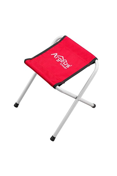ARGEUS Katlanabilir Balıkçı Kamp Taburesi - Kırmızı (19018)