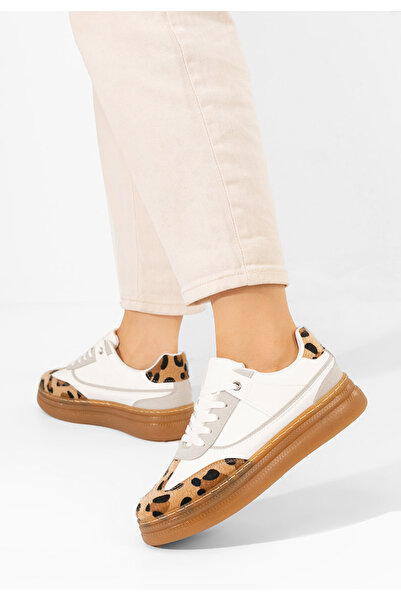 B T Shoes Leopardí dámské tenisky Elsiana