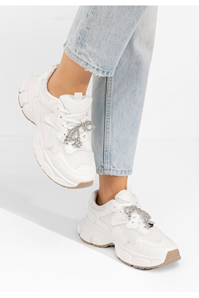 B T Shoes Sneakers γυναικεια Jasmyne λευκά