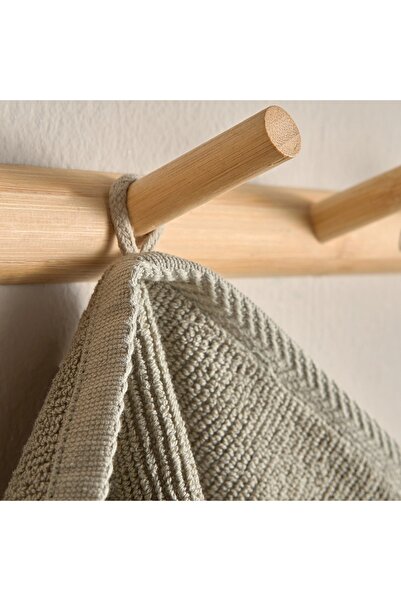Generic Ribbed 600 GSM Turkish Bath Towel - 70x140 cm