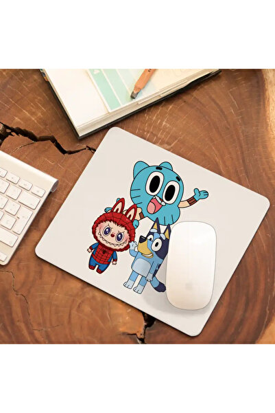OEM Mousepad Gumball Bluey Labubu