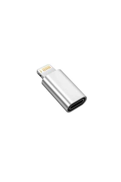 Mercaton Fast Charging Adapter, Type-C / Lightning, Music Playback and Data Transfer, 5A, Silver