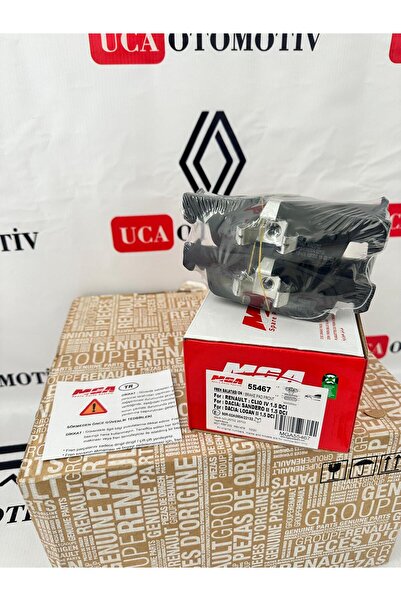 uca otomotiv Ön Fren Balatası Takım - Renault Clio 4 410602581R