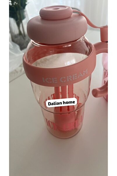 Dalian Home Ice Cream Detox Su Şişesi 1300ML Big Mug Ice Bottle Matara Ice bottle suluk