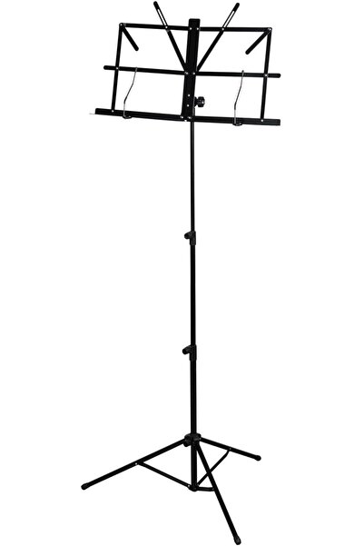 MegArya حامل موسيقى معدني CASCHA - حامل موسيقى قوي بزاوية إمالة قابلة للتعديل...