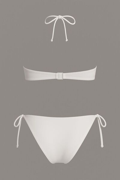 DEEP BEACH Straplez ipli bikini takım