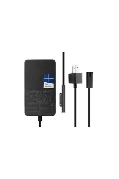 NMC شاحن 44 واط 15 فولت 2.58 أمبير لجهاز Microsoft Surface Pro X وPro-7 6 5 4