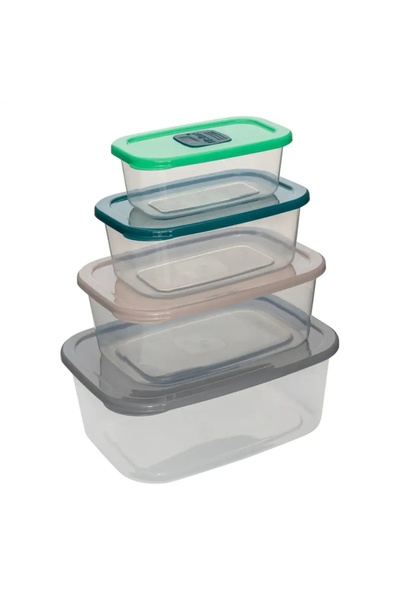 ACE 5Five Microwaveable Food Box Rectangle (4 Pc.)