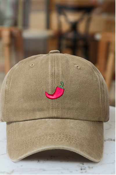 CAP BROS Hot Chat Ateşli Mesaj İşlemeli Eskitme Unisex Şapka