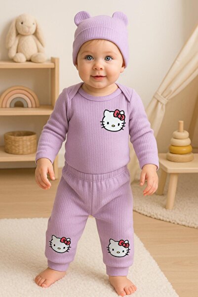 anne dokunuşu gibi KUZUM BEBE طقم ملابس داخلية قطنية مطرزة للفتيات الصغيرات م...