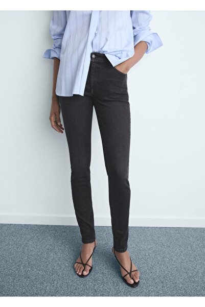 MANGO Woman Orta belli skinny jean pantolon