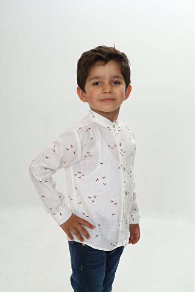 Toontoy Πουκάμισο για αγόρια Horse με τύπωμα