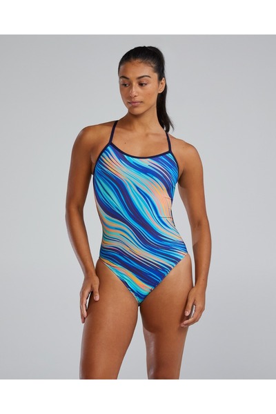 TYR Durafast Elite ®   Tf Girls' Swimsuit - Riptidal