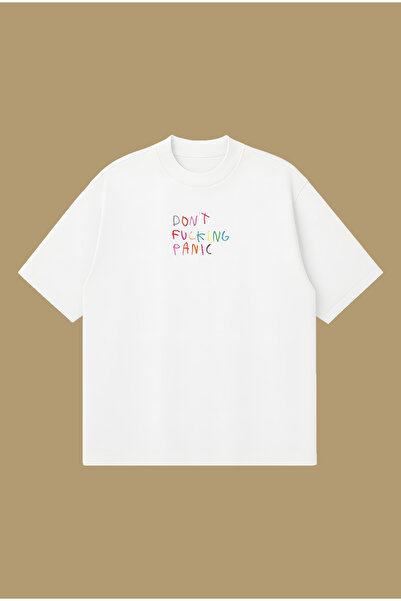 PURE POWER Μην παραστέλλεστε σε πανικό Boxy Fit oversized Unisex Tshirt – με τύπωμα Tshirt |   Streetwear