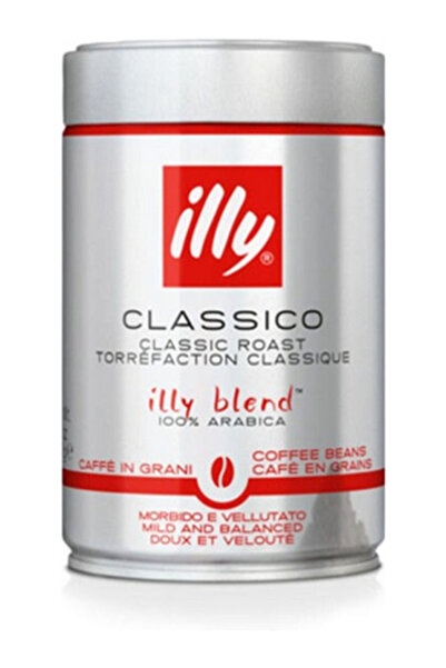 illy علب قهوة كلاسيكو المحمصة بالكامل (١٢ × ٢٥٠ غرام)