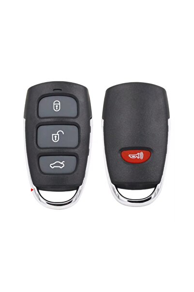 GÜMRÜK BEY Hyundai Kia Ayarlanabilir 433MHz 4 Düğme Uzaktan Anahtar Kılıfı El...