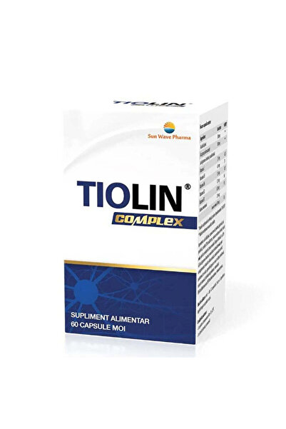 SUN WAVE PHARMA Tiolin Complex, 60 Capsule,