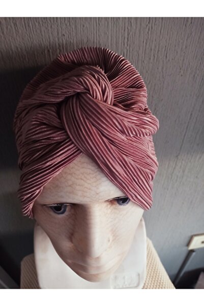 BUTİK AYVİTRİN Women's Hijab Pleated Knot Bonnet
