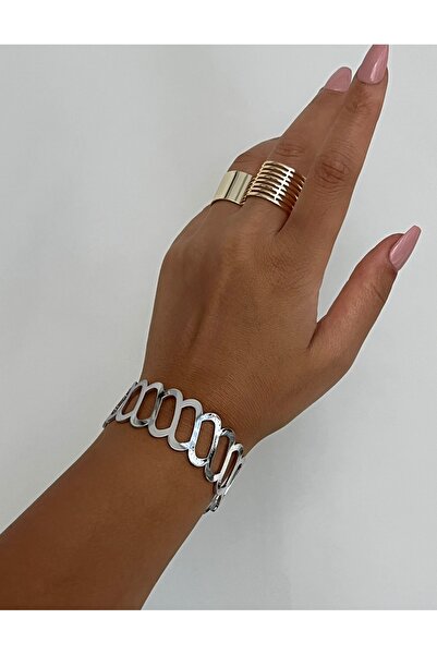 GİS JEWELRY سوار القيود الفولاذية السرية