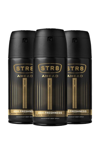 str8 Set 6 x Deodorant spray, STR8, Ahead, 150 ml