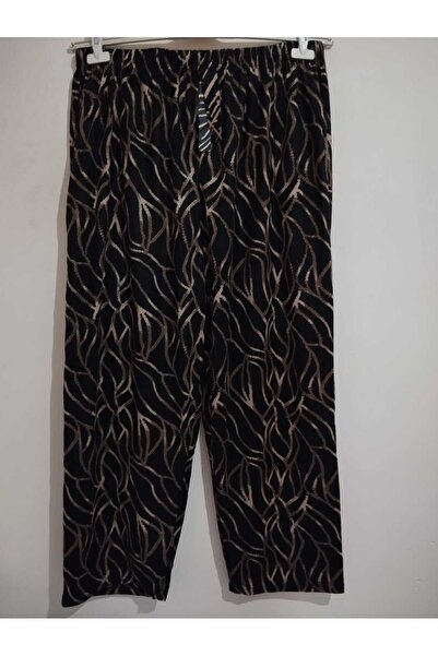 anne moda ankara Winter, Plus Size, 6-7-8 XL Suede Fabric, 2 Pockets, Draped, High Waist Pants