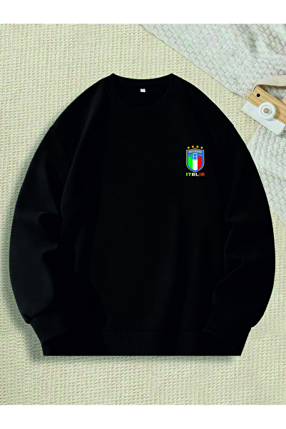 HOFFNUNG unisex ITALIA Φούτερ με σχέδιο oversized