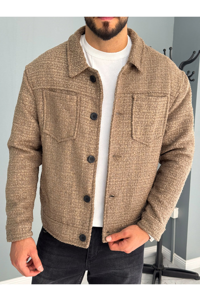 YUWEAR Vizon Retro Kaşmir Ceket