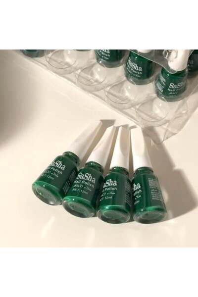 SASHA طلاء أظافر ٤ قطع بمناسبة اليوم الوطني السعودي