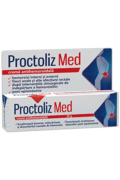 Other Crema rectala Proctoliz Med Crema Rectala, 25G, Fiterman Pharma