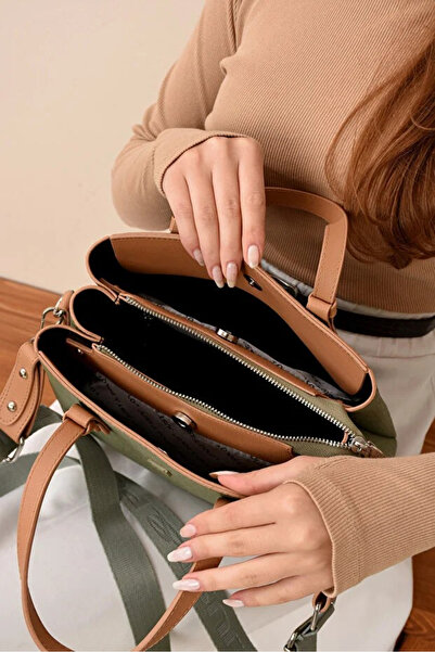 Just Polo Women's Luxury Hand and Shoulder Bag with Adjustable Strap Suitable for Daily Use Shoulder Bag Shopper