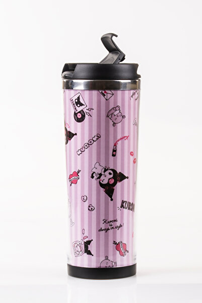 MUKKO HOME ترمس فولاذي مزخرف من كورومي - 360 مل |   غطاء مانع للتسرب، وعاء دا...