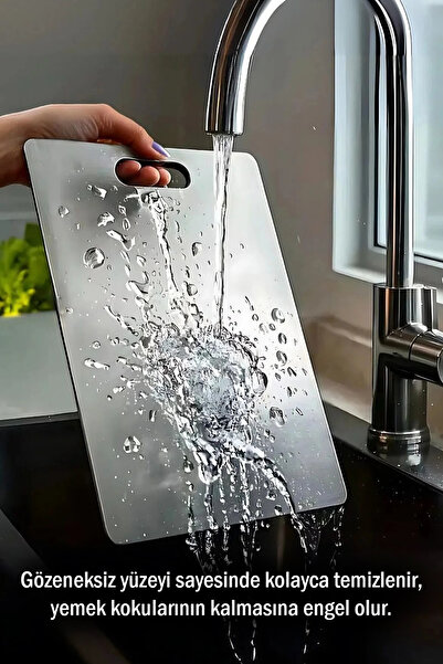 Stell&More Stainless Steel Cutting Board Steel Cutting Board