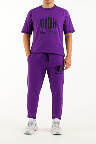 STITCH by MH Mens Oversize Silkati Tshirt & Long Pajama Set