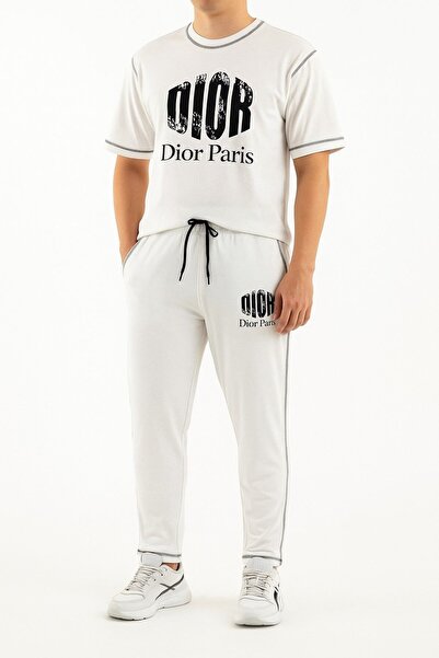 STITCH by MH Mens Oversize Silkati Tshirt & Long Pajama Set