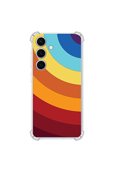 PrintiFy Colorful 1 Design Anti-Shock Case Compatible with Samsung Galaxy S25 Fe