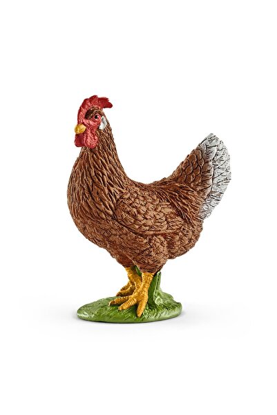 SCHLEICH Schleich figurine, Hen, 4 x 5.5 cm