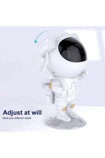 Poro Online Portable Speaker with Astronaut Projector, Bluetooth, Remote, MicroSD, Type-C