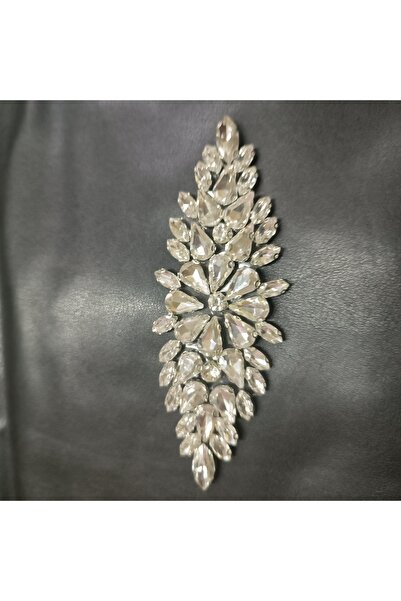 Leylak Store Iron-On Shiny Stone Applique 10 Pieces