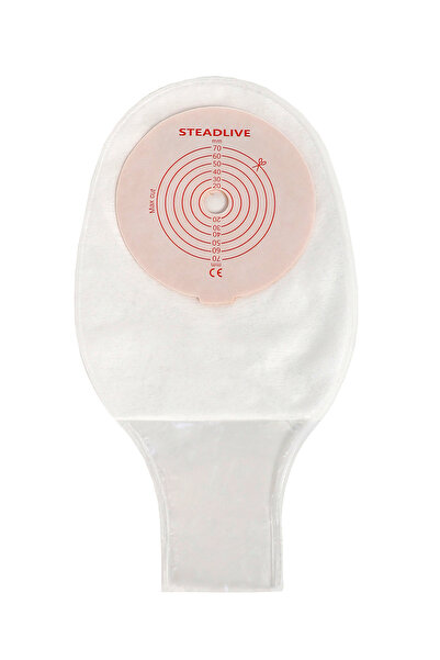 Steadlive Punga de colostomie/ileostomie 20-70 mm, evacuare, clema, filtru, t...