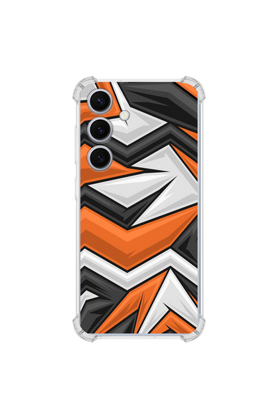 PrintiFy Samsung Galaxy S25 ile Uyumlu Grafiti Tasarımlı Antişok Kılıf