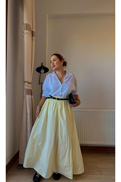 Tugem KADIN POPLİN ETEK