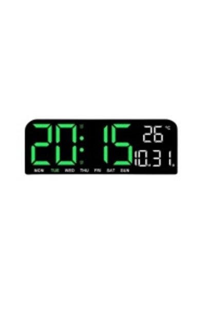 Poro Online Electronic Clock GH 0707 Green Display