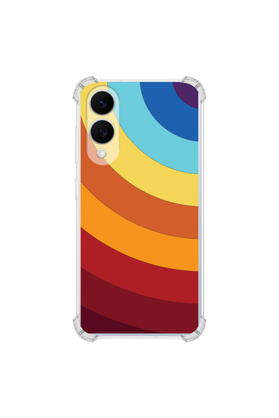 PrintiFy حافظة مضادة للصدمات بتصميم Colorful 1 متوافقة مع هاتف Samsung Galaxy...