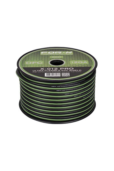 For-X DENİZ SOUND GARAGE X-012 PRO KABLO 1 TOP 50 METRE %100 BAKIR KABLO ÜST KALİTE..