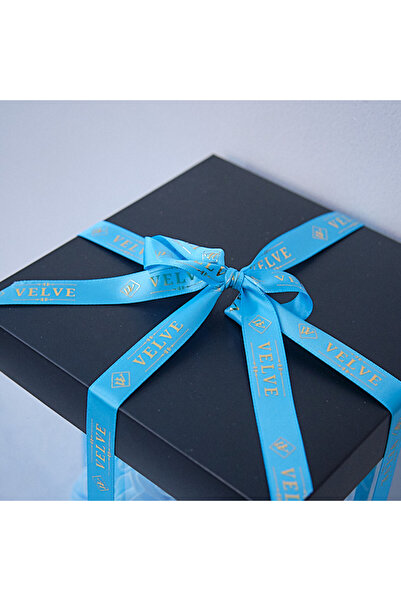 velve Ursulet floral 25 cm, cu LED-uri luminoase, trandafiri spuma cu inima alba, Albastru