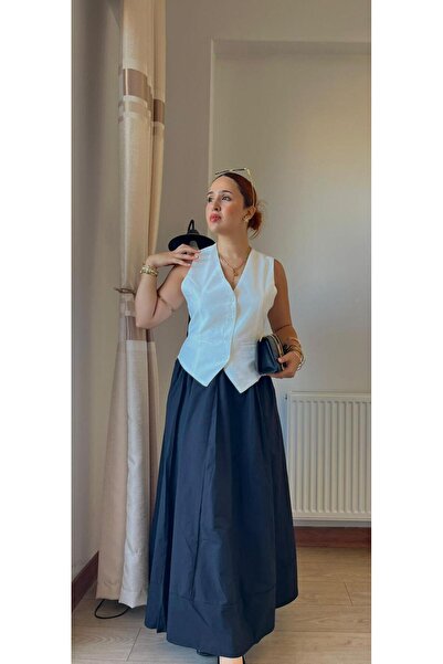 Tugem Women's poplin skirt