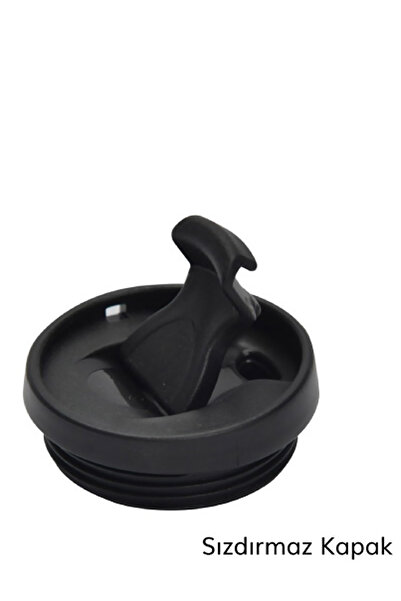 MUKKO HOME Cat Decorated Steel Mug - 360 ml | Leak-Proof Lid, Steel Inner Bowl, 19 cm