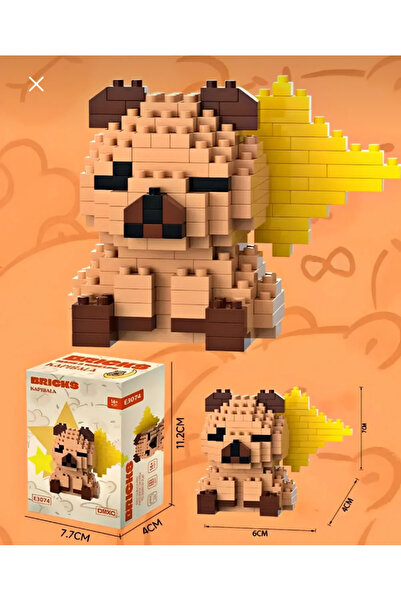 synshop Capybara Kapibara Bricks Yap Boz Yapı Oyuncak Seti