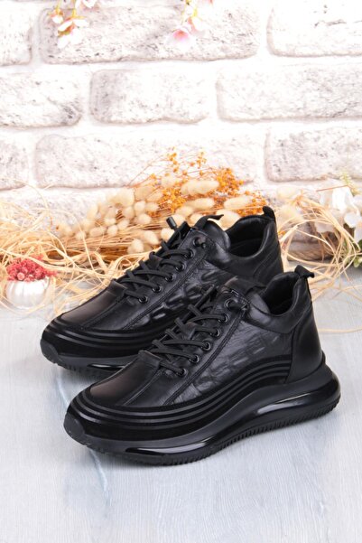 Pepita E053 Ανδρικά παπούτσια από γνήσιο δέρμα με άνετη σόλα από καουτσούκ με κορδόνια