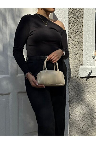 SHINELUC كلارا |   حقيبة يد وكتف باللون البيج